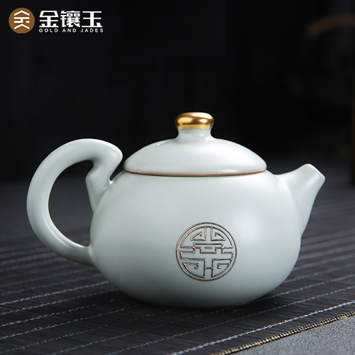 金镶玉茶具礼品定制多少钱