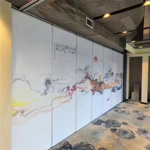 河北电动会议室隔断设计方案,移动隔断多用于宾馆,餐厅,会议室,多功能