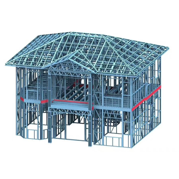 轻钢龙骨结构房屋体系具有以下特点