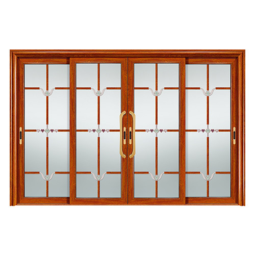 雄峰推拉门-pu美洲橡木