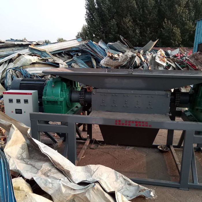 临沂钢丝撕碎机厂 钢正撕碎机成本低