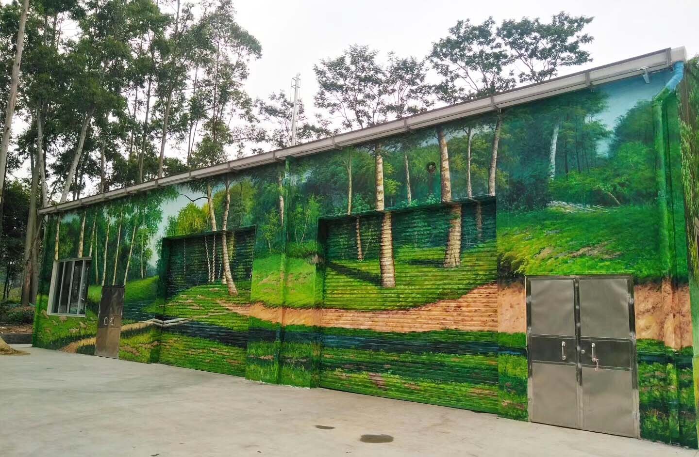 韶关围墙墙绘设计|工作效率高,你的优先选择