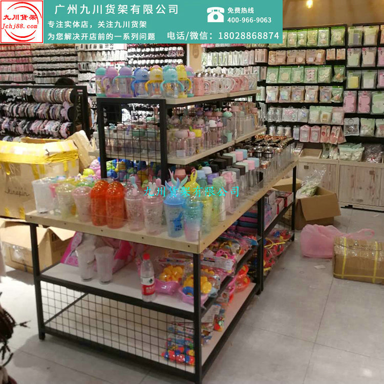 中岛饰品货架.边柜靠墙挂式货架批发商