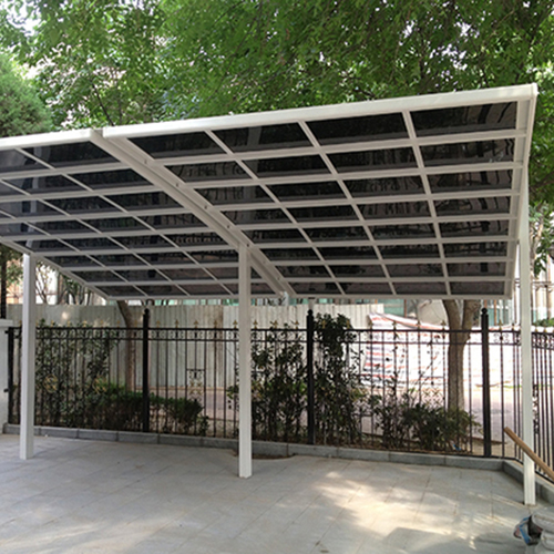 阳光板车棚