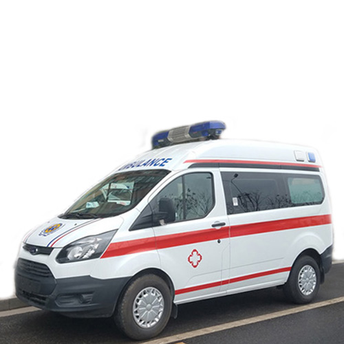 福特新全顺Ⅴ362短轴中顶柴油转运型救护车