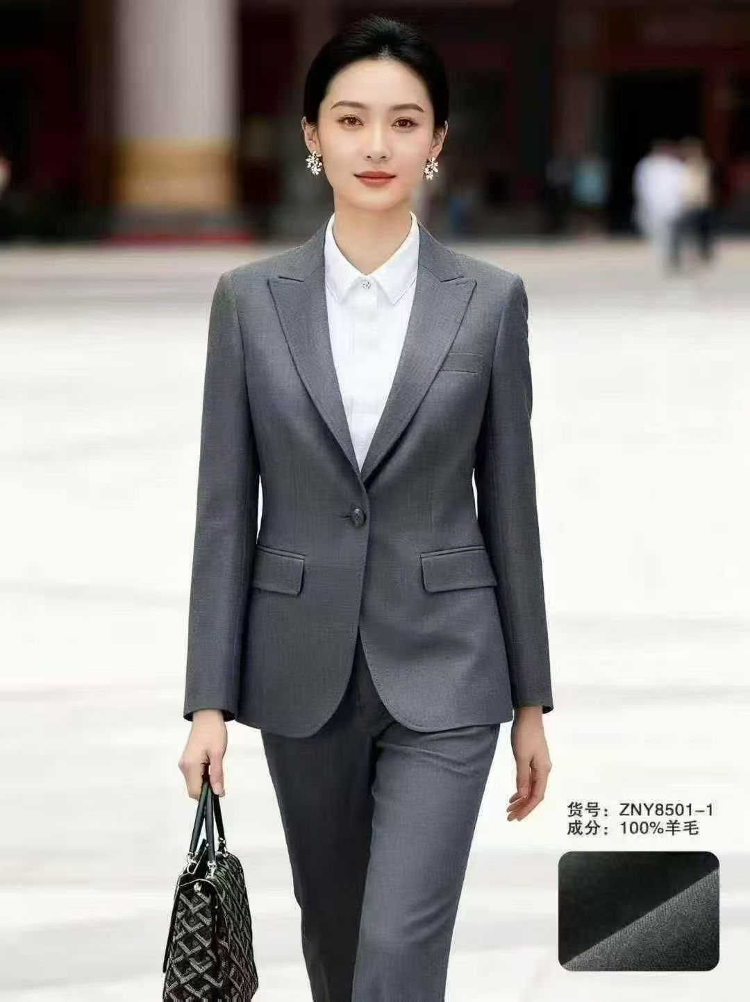 女士西服烟管裤套装选购指南：口碑好的复古风门店推荐