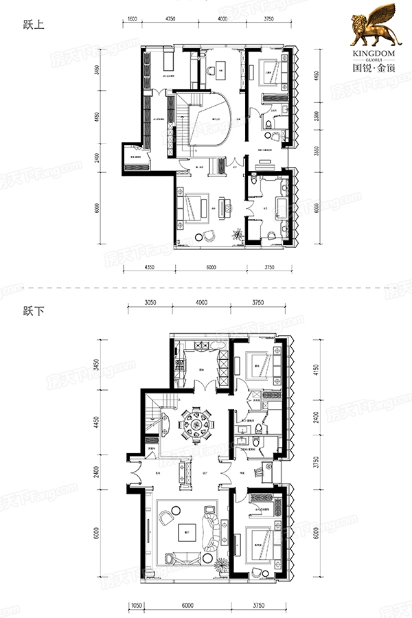 北京亦庄国锐金嵿户型图