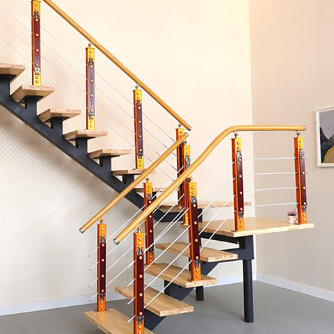 秦皇岛弧形钢木楼梯_室内楼梯钢结构多少钱-万一达楼梯厂