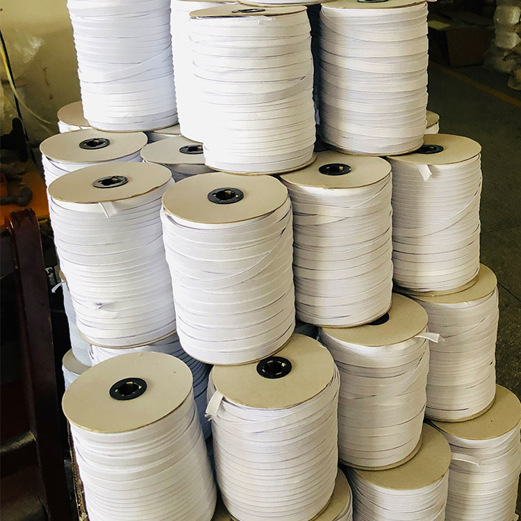 口罩耳带生产厂家-广东口罩耳带厂家供应-名士佳织带厂质量保证