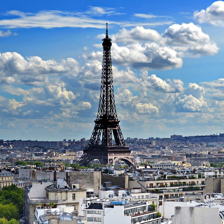 精品金色10米5米埃菲尔铁塔大型景观户外商业庆典