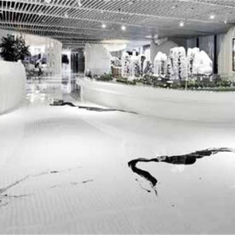 水墨地坪_水墨地坪厂家_聊城水墨地坪