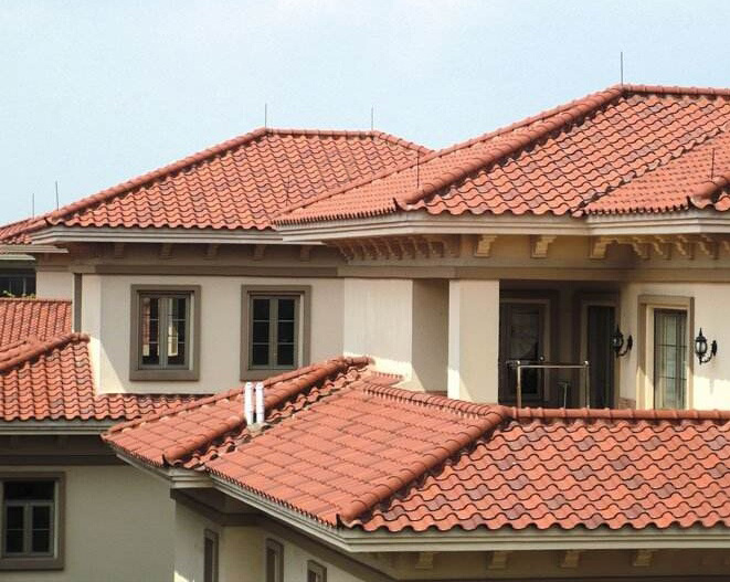 甘肃西班牙筒瓦批发价格圣堤义屋面系统设计新颖