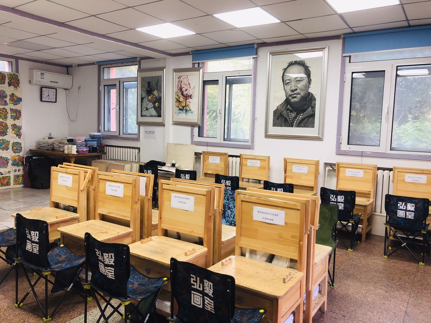 天津市河东专业美术艺考弘毅画室美术培训班