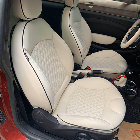 宝马迷你座椅包皮效果