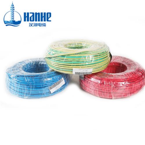 汉河电缆 bv10平方国标铜芯家装电线