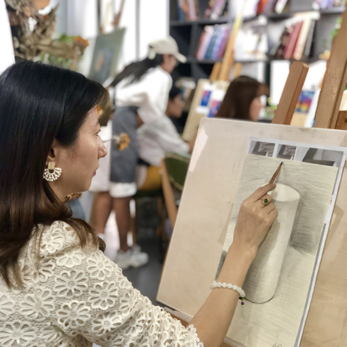 成人零基础素描培训机构学费零基础教学_长沙南兮美术