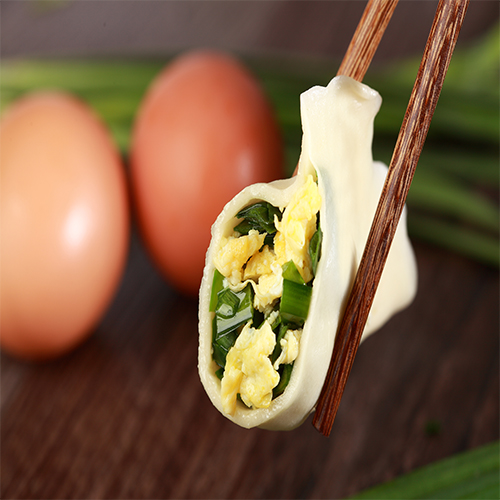韭菜鸡蛋水饺