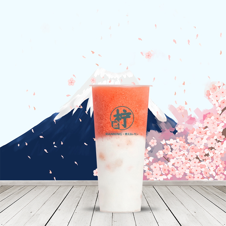 水蜜桃桃酸奶